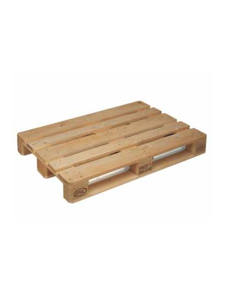 Palette EUROPE EPAL (800x1200mm), neuve et traitée NIMP15