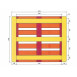 Palette VMF (1000x1200mm) neuve et traitée NIMP15