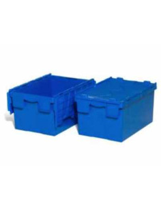 Bac avec couvercle solidaire 600x400x265 mm