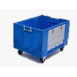 Bac pliable sur roulettes 800x600x590 mm