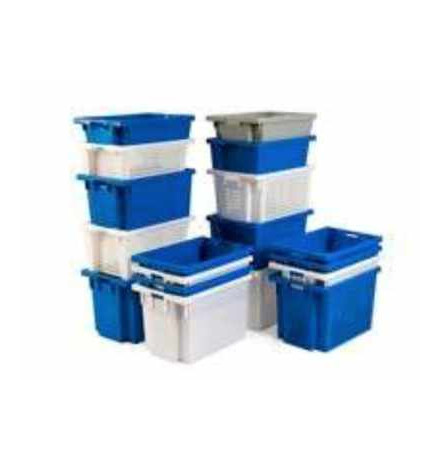 Bac ajouré gerbable emboitable 600x400x200 mm