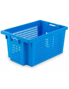 Bac ajouré gerbable emboitable 600x400x300 mm