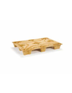 Palettes en bois moulé 800x1200mm, emboitables