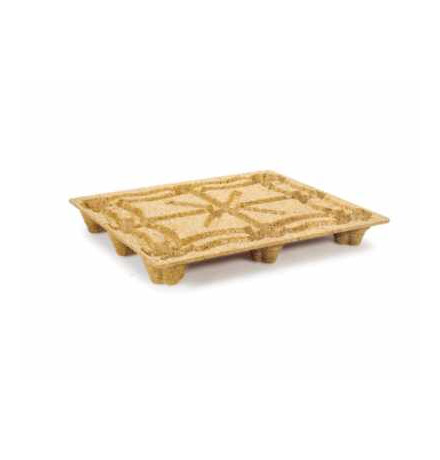 Palettes en bois moulé 1000x1200mm, emboitables