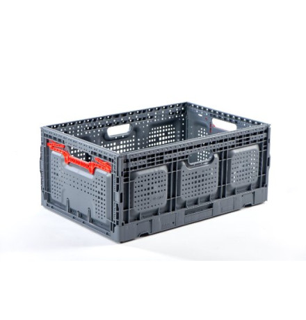 Bac pliable ajouré 600x400x259 mm