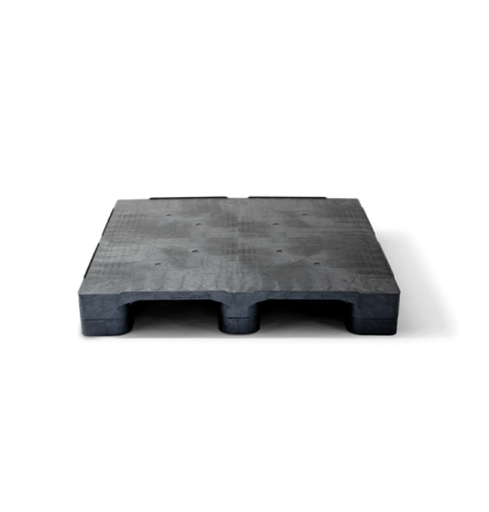 Palette Plastique lourde 3 semelles - 1200 x 1200 mm