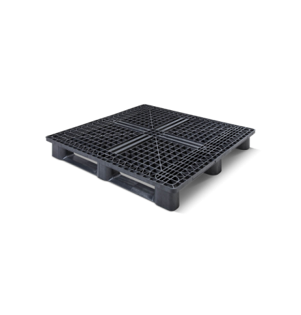Palette Plastique medium 3 semelles - 1200 x 1200 mm