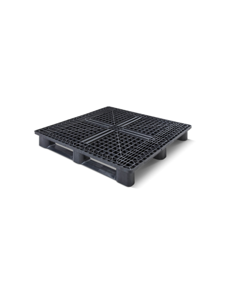 Palette Plastique medium 3 semelles - 1200 x 1200 mm