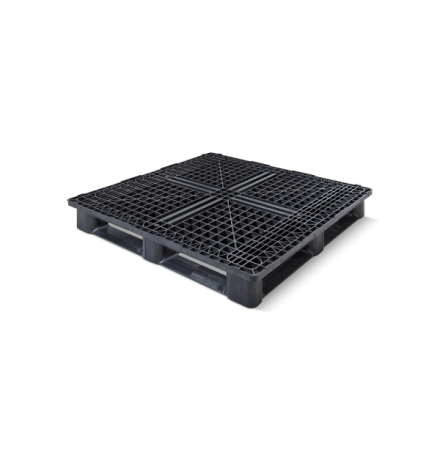 Palette Plastique medium 6 semelles - 1200 x 1200 mm