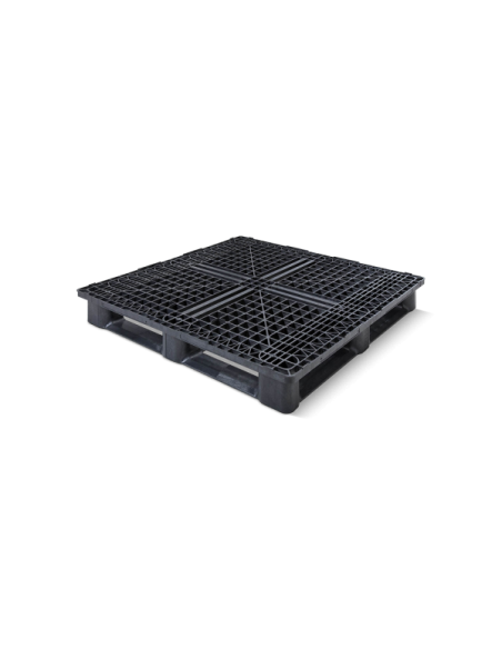 Palette Plastique medium 6 semelles - 1200 x 1200 mm
