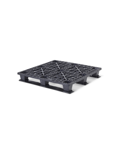 Palette Plastique légère 3 semelles clipsables - 1200 x 1200 mm