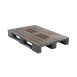 Palette Plastique antidérapante 3 semelles - 1200 x 800 mm
