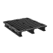 Palette Plastique légère 3 semelles clipsables - 1200 x 1000 mm