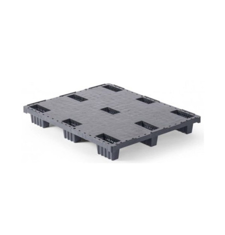 Palette Plastique légère emboitable - 1200 x 1000 mm