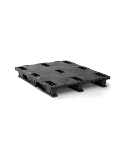 Palette Plastique légère 3 semelles clipsables - 1200 x 1000 mm