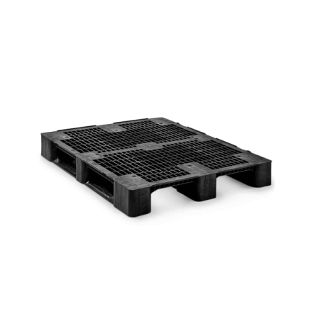 Palette Plastique medium 3 semelles - 1200 x 1000 mm