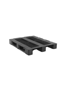 Palette Plastique medium 3 semelles - 1200 x 1000 mm