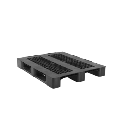 Palette Plastique medium 3 semelles - 1200 x 1000 mm