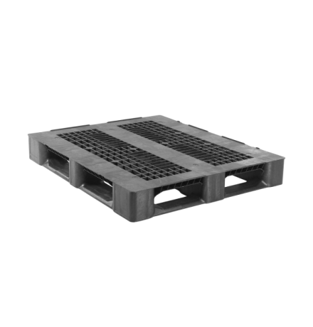 Palette Plastique medium 5 semelles - 1200 x 1000 mm