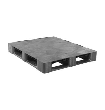 Palette Plastique medium 5 semelles - 1200 x 1000 mm