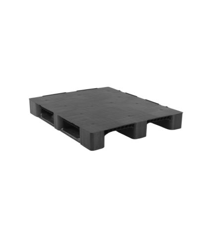 Palette Plastique medium 3 semelles - 1200 x 1000 mm