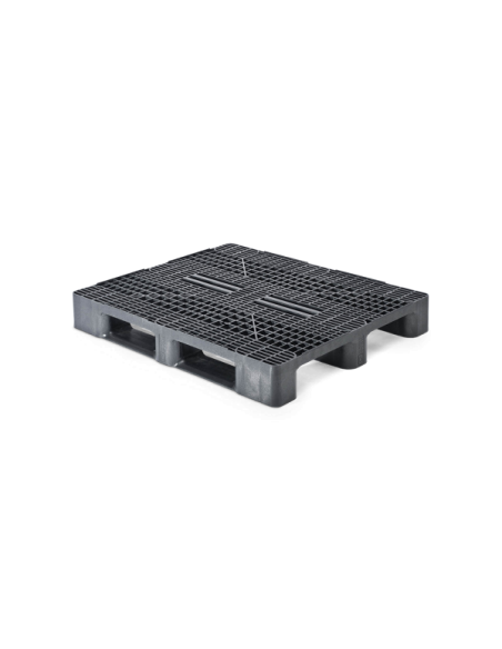 Palette Plastique lourde 3 semelles - 1200 x 1000 mm