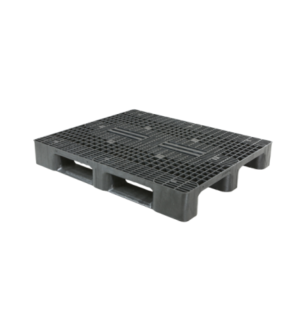 Palette Plastique lourde 3 semelles - 1200 x 1000 mm