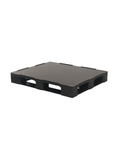 Palette Plastique lourde 5 semelles - 1200 x 1000 mm
