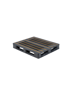 Palette Plastique antidérapante lourde - 1200 x 1000 mm