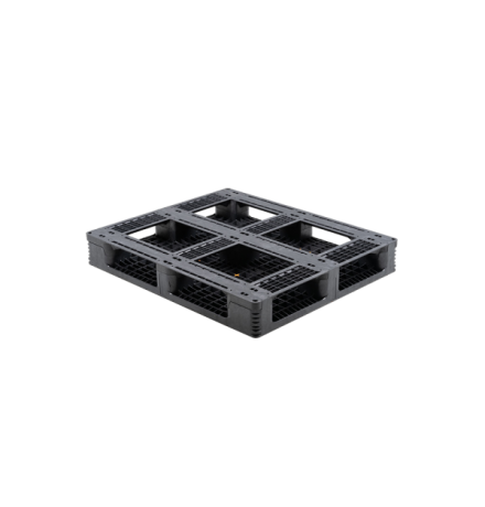 Palette Plastique antidérapante lourde - 1200 x 1000 mm