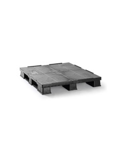Palette Plastique lourde 3 semelles - 1200 x 1000 mm