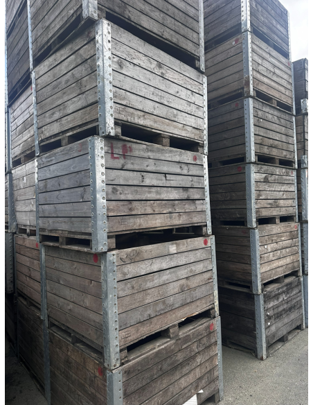 Palox bois occasion 1000x1200mm 2nd choix