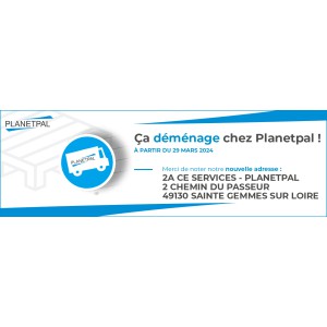 ÇA DÉMÉNAGE CHEZ PLANETPAL
