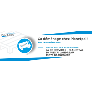 NOUVELLE ADRESSE PLANETPAL