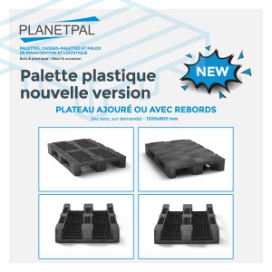 NOS PALETTES PLASTIQUE NOUVELLE VERSION !