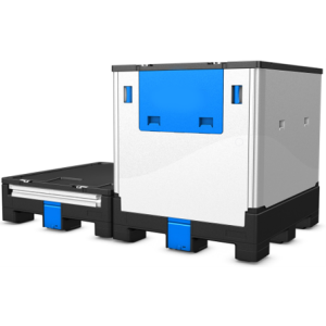 CAISSE PALETTE PLASTIQUE PLIABLE POUR LIQUIDE