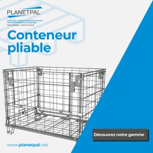 Découverte produit : le conteneur multi-supports repliable